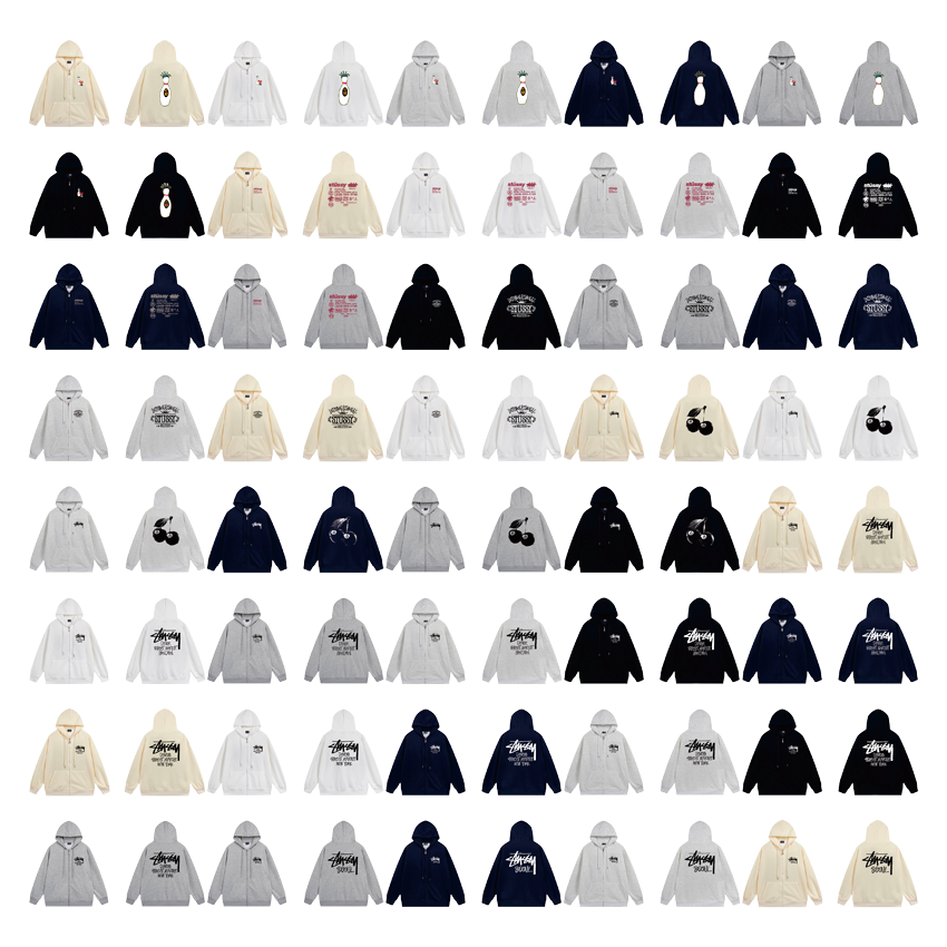 STU hooded sweatshirt collection 1  