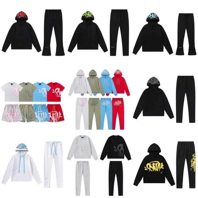 Hooded sweatshirt, casual leggings, loose trousers suit for men  